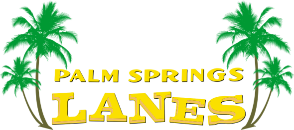 palm springs lanes vector